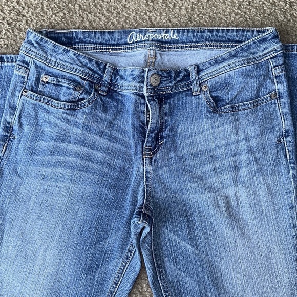 Aeropostale Denim - Aeropostale Women's Blue Boot Cut Jeans